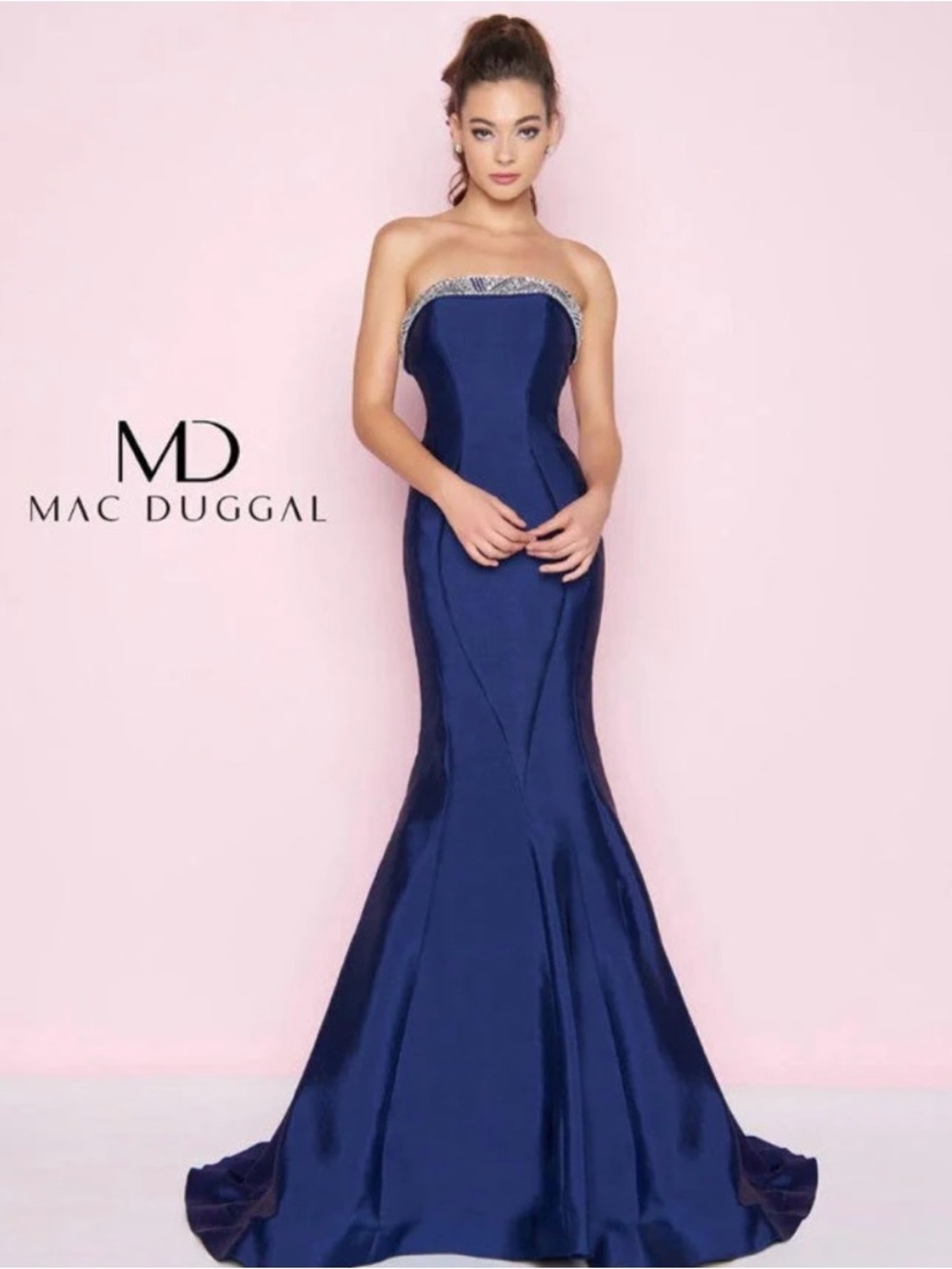 Mac Duggal Fit-n-Flare Mermaid Gown Size 6